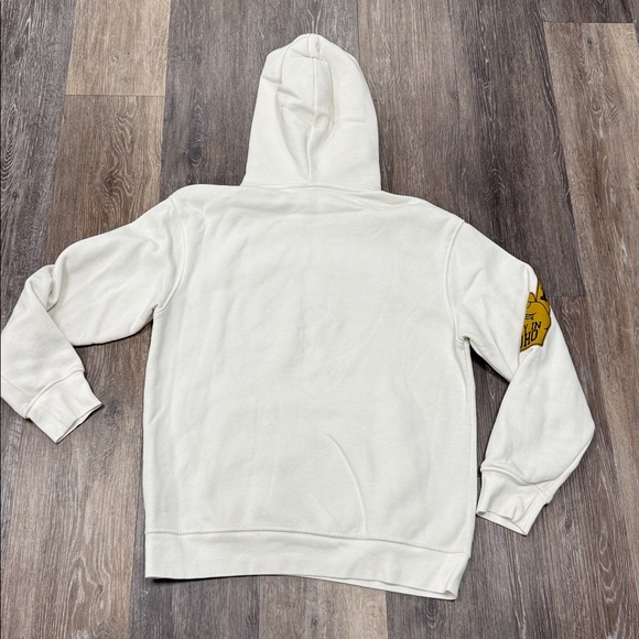 Zara New York Graphic Hoodie - Cream Size M - Picture 6 of 6